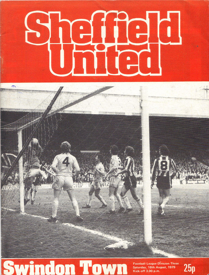 <b>Saturday, August 18, 1979</b><br />vs. Sheffield United (Away)